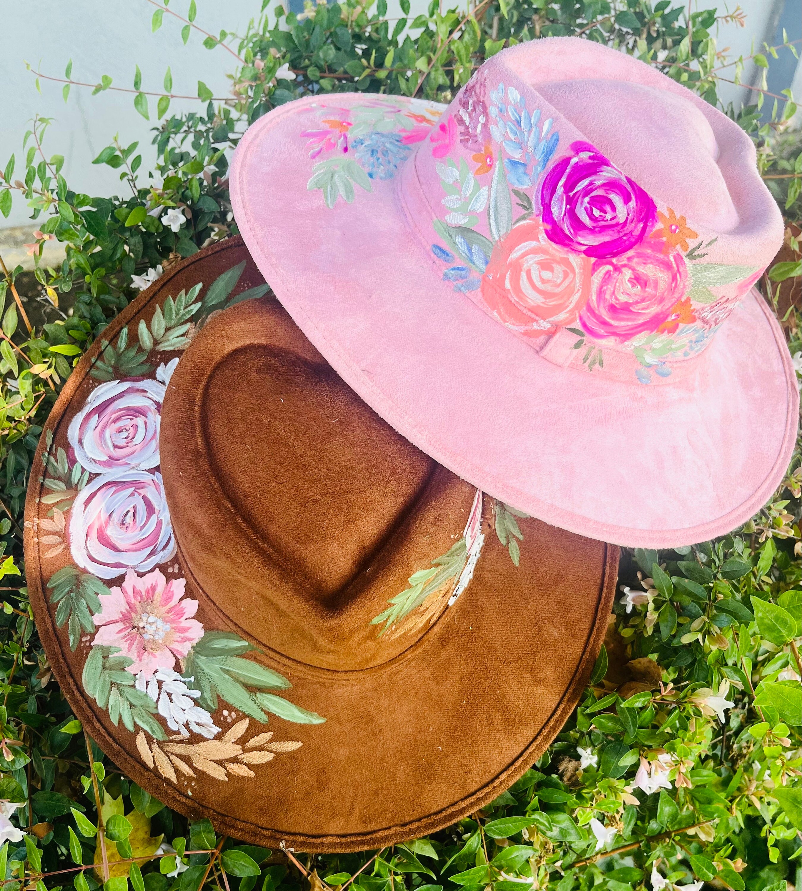 Beautiful Vintage Embellished Pink Heart Fan Hat- Designer Style Disco Heart Hat - Self Love Hair Club Hat main image 2