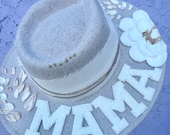 Mama Hat, Mama Fedora, Mama Letters,mom Hat, Mom, Mama Bear  display picture 3