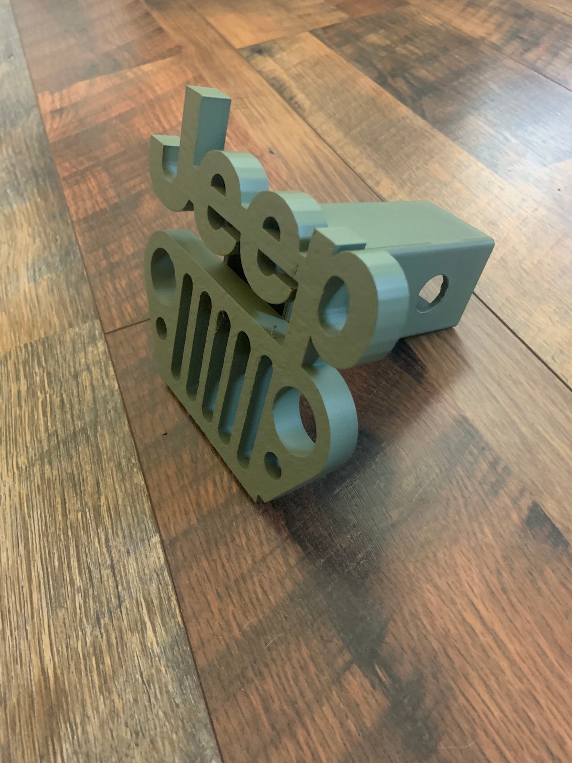 Jeep trailer hitch cover. Etsy