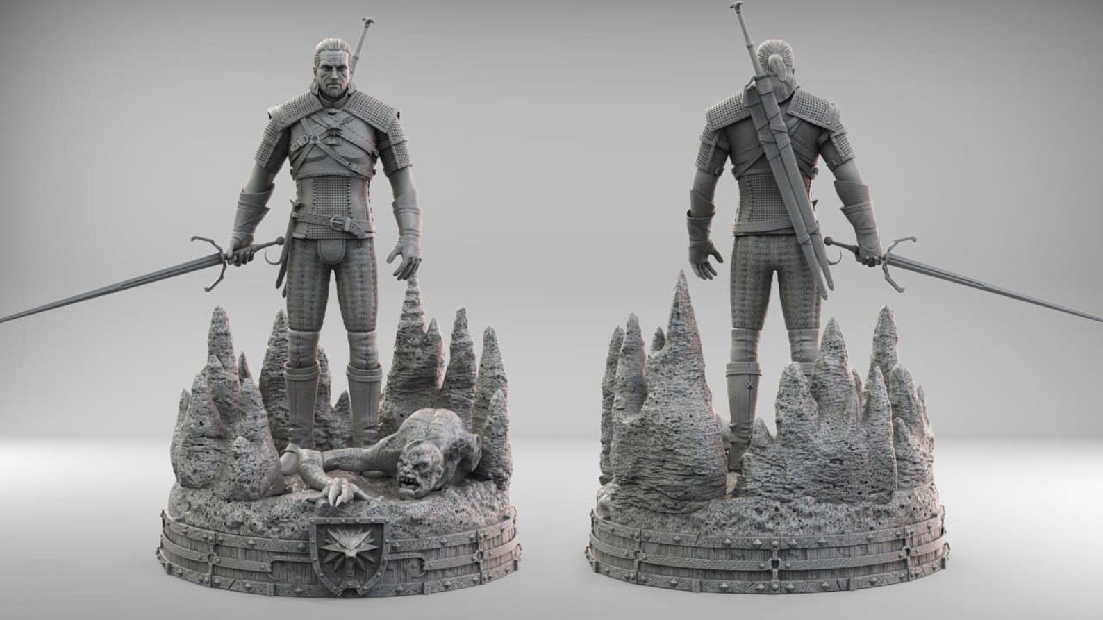 The witcher 3 geralt figure фото 71