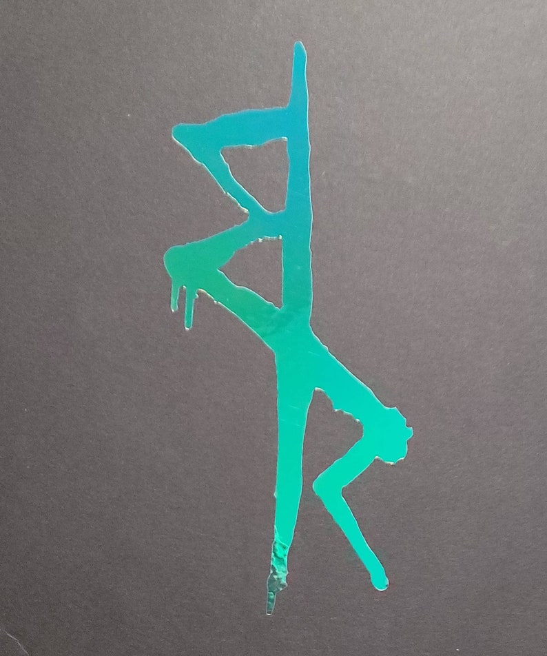 Holographic Cyberpunk Edgerunner Logo Sticker Decal Etsy