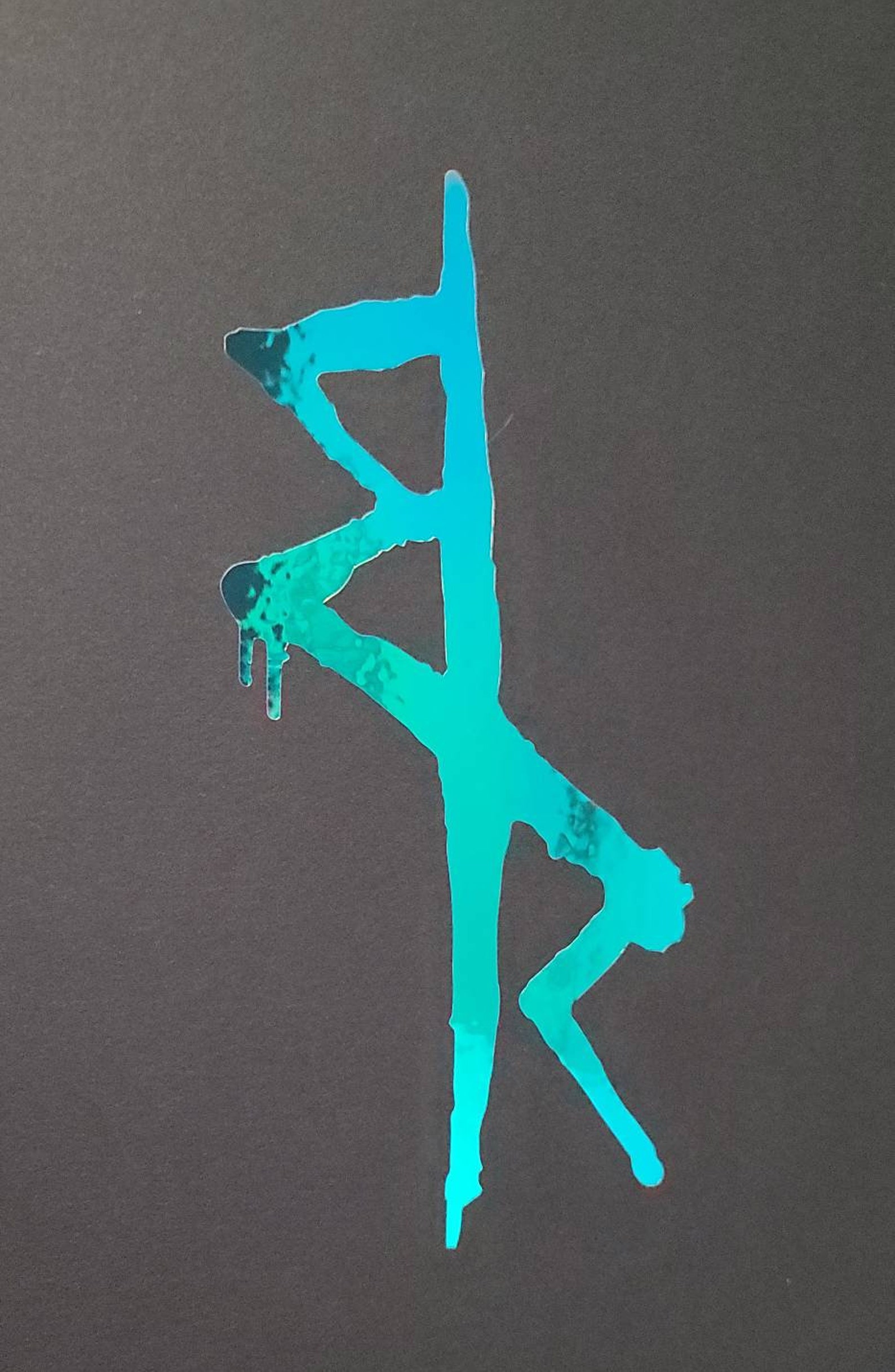 Holographic Cyberpunk Edgerunner Logo Sticker Decal Etsy