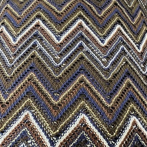 Shimmering Zigzag Knitted Mesh Fabric - Stretchy Elastic Jersey for Creative Projects