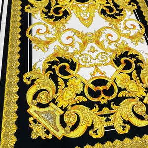 Versace Fabric Velvet Throw