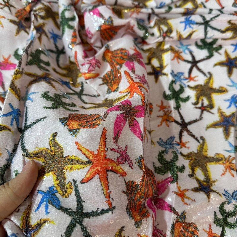 Sequin Fabric - Etsy