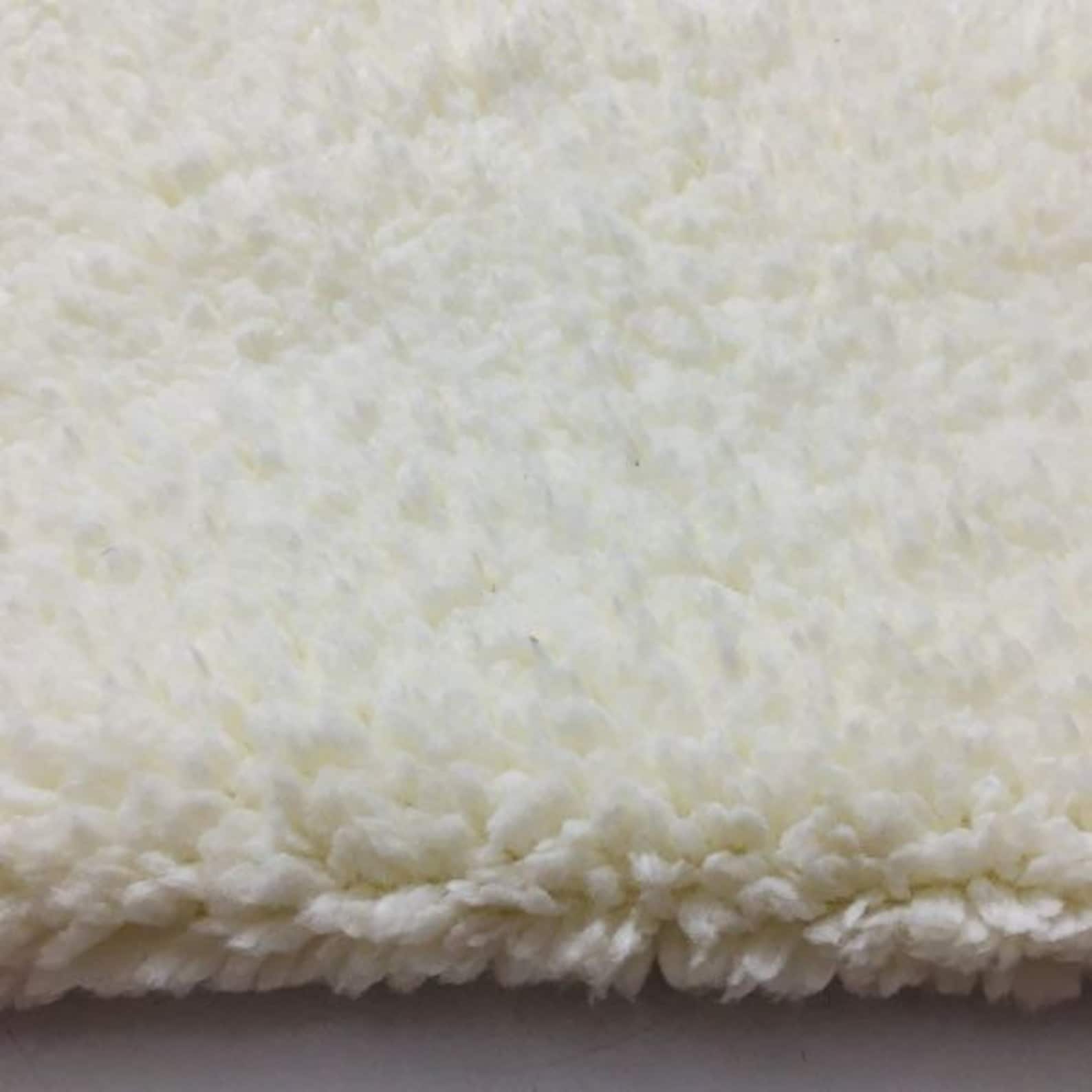 Off white Sherpa Faux Fur fabric Soft fabric Fleece Fabric Etsy