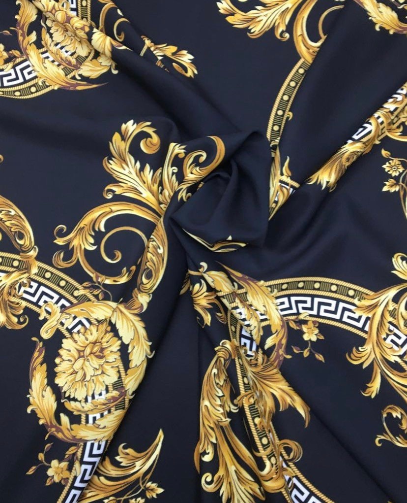 Fabric Medusa Silk/Baroque silk stretch fabric