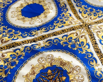 Versace Silk Fabric Etsy
