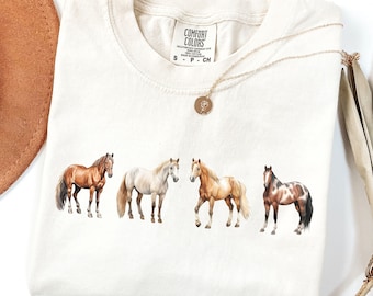 Horse Shirt, Horseback Riding Shirt, Equestrian Shirt, Horse Lover Shirt, Horse Lover Gift
