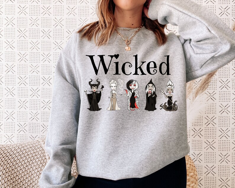 disney villains sweatshirt