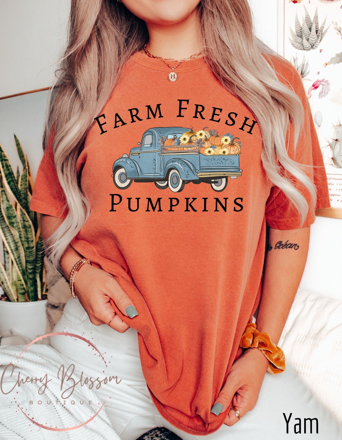 FARM FRESH PUMPKINS Thanksgiving Sweater
