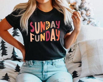 Sunday Funday Shirt, Sunday Football Shirt, Weekend T-shirt, Girls Day Out Shirts, Weekend Tee, Sunday Shirt, Game Day Shirt
