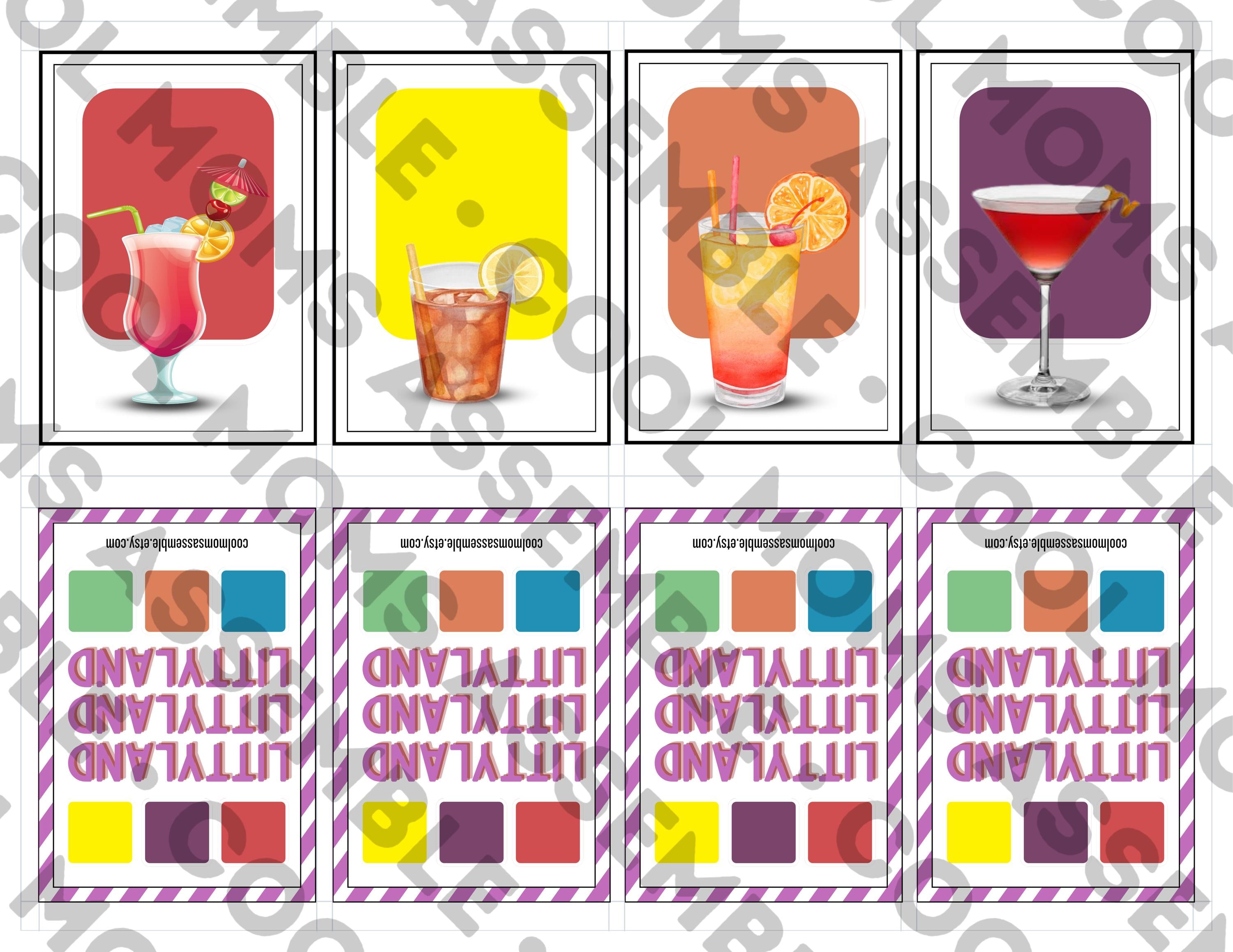 Tipsy Land: Gioco Da Tavolo Per Feste, Carte Alcoliche, Sfide E Obbligo O Verità Per Adulti - 2