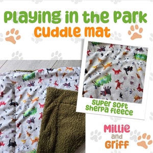 Cuddle Mats with fleece Playing in the park