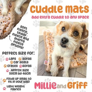 Cuddle Mats with fleece image 1