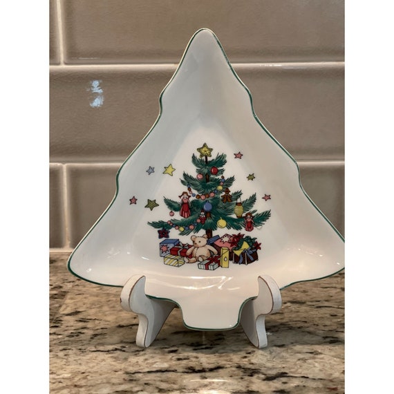 Nikko Japan Christmas Tree Shaped Small Candy Dish - Etsy Canada