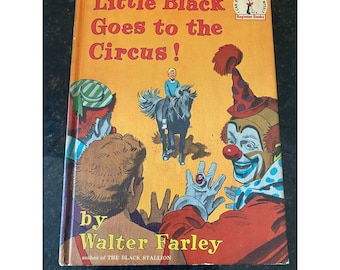 I Can Read It Beginner Book "Little Black Goes to the Circus!" Walter Farley, 1963