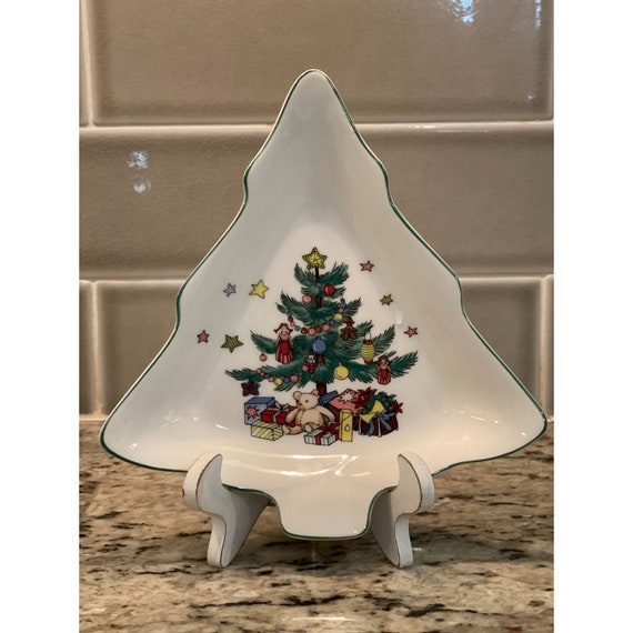 Nikko Japan Christmas Tree Shaped Small Candy Dish - Etsy Canada