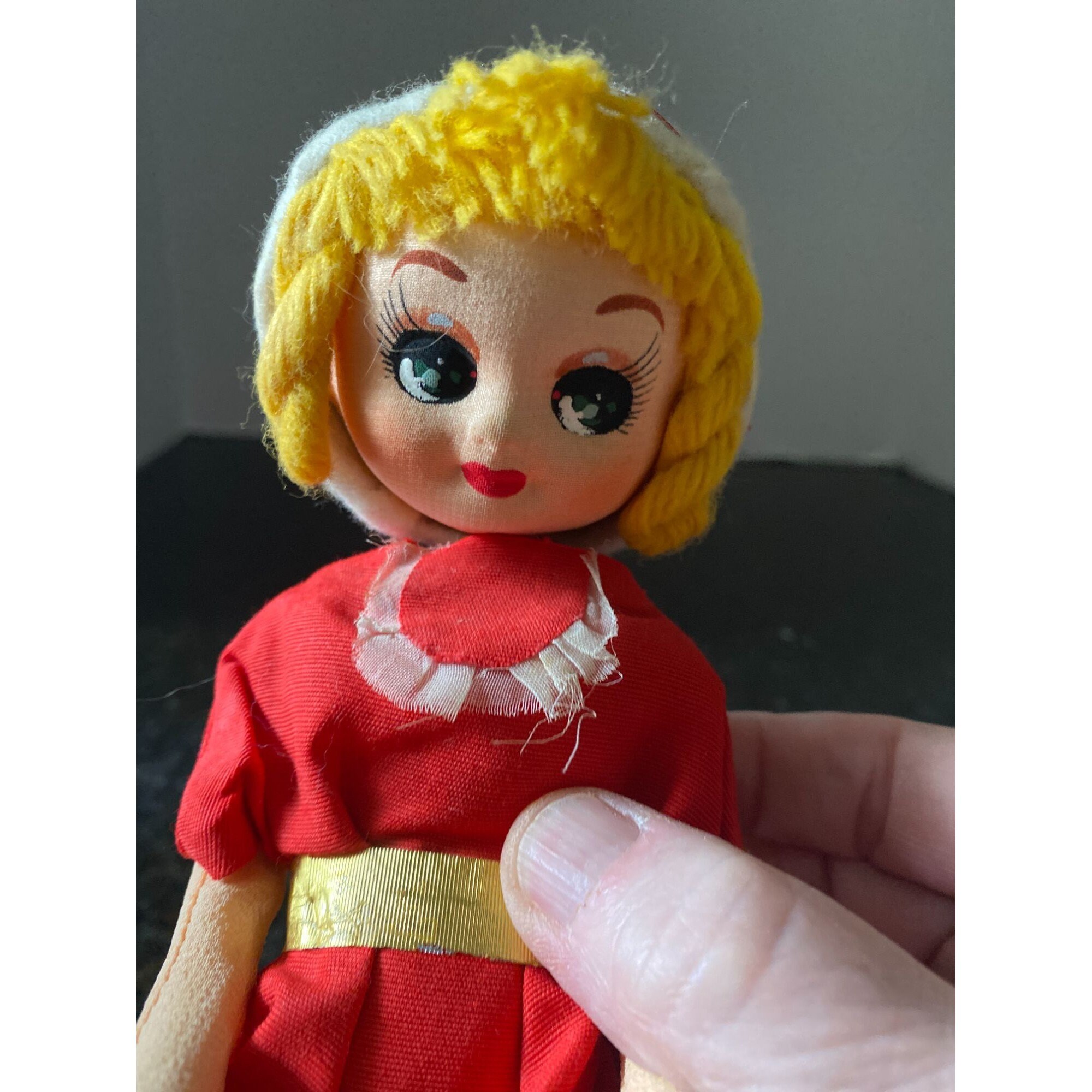Vintage 1960's Big Eyes, Poseable 12