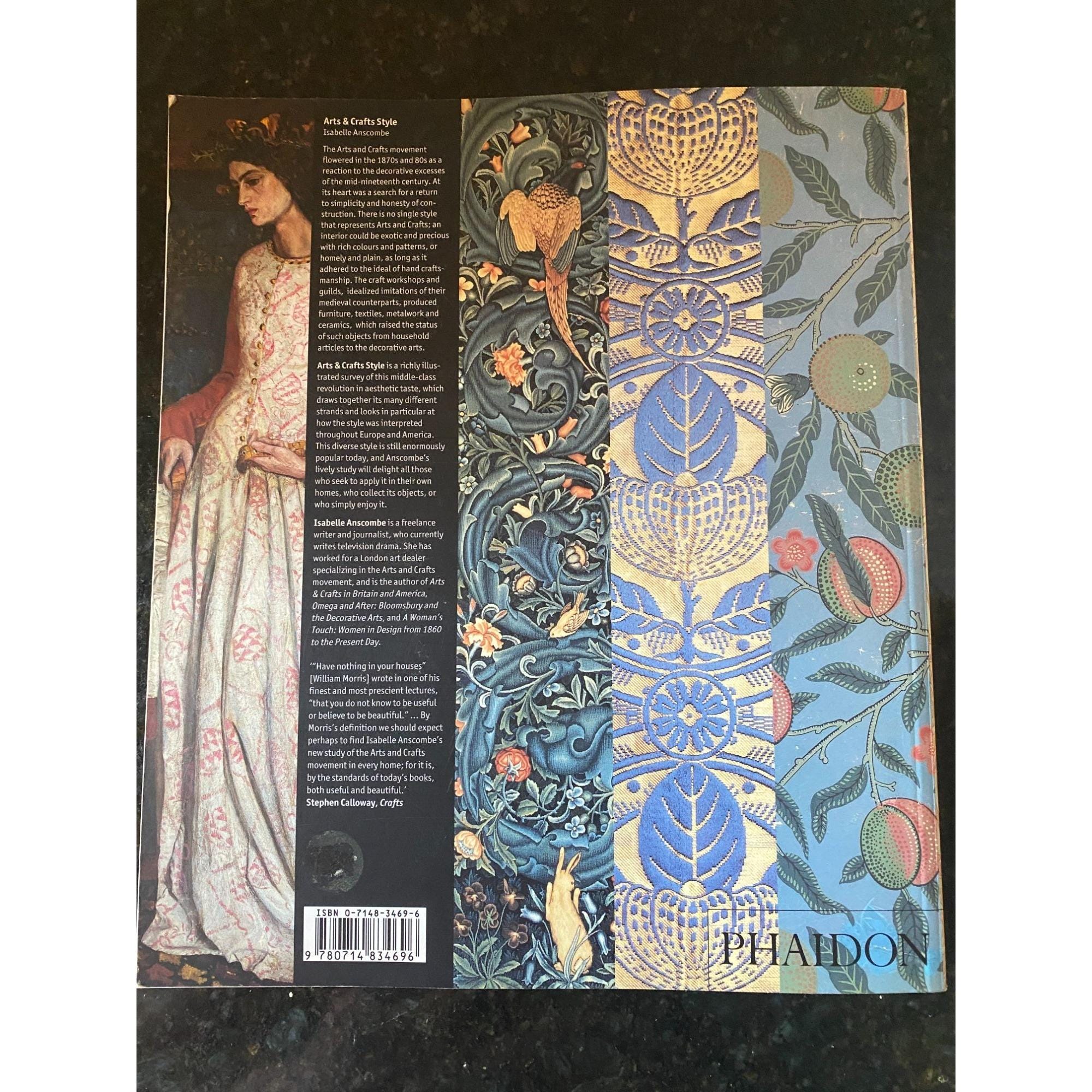 Arts and Crafts Style Book, Isabelle Anscombe, 1996 - Etsy New Zealand