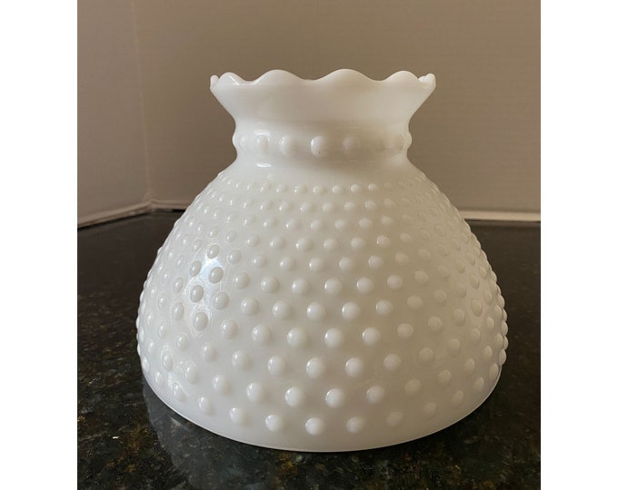 Milk Glass Lamp Shade