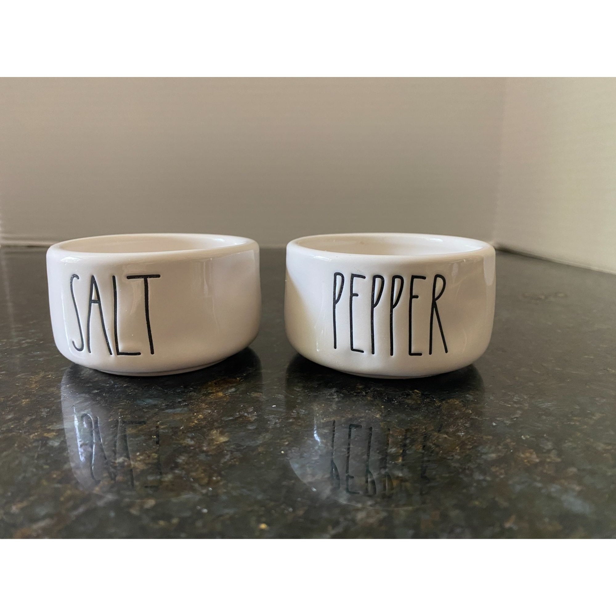 Rae Dunn Artisan Collection by Magenta Salt and Pepper White