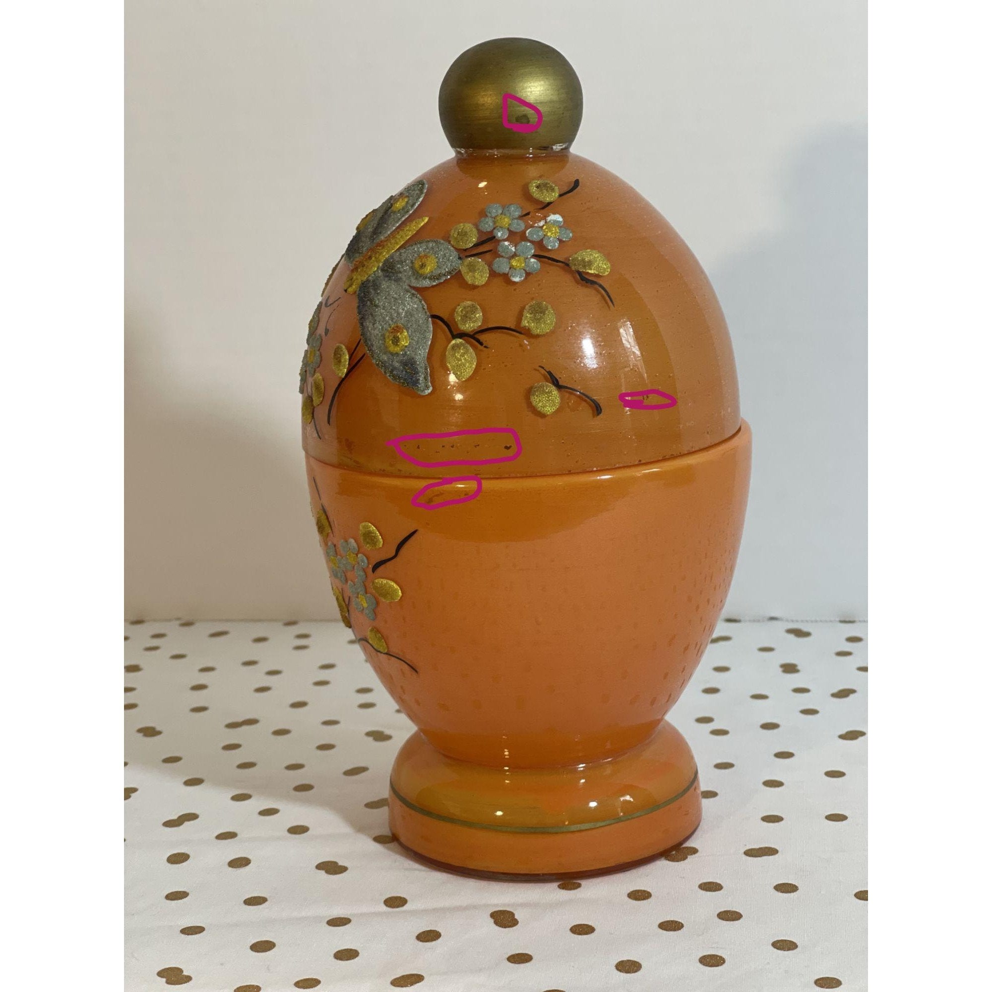 CAMUS PORCELAIN EGG DECANTER カミュ エッグデキャンタ 陶器