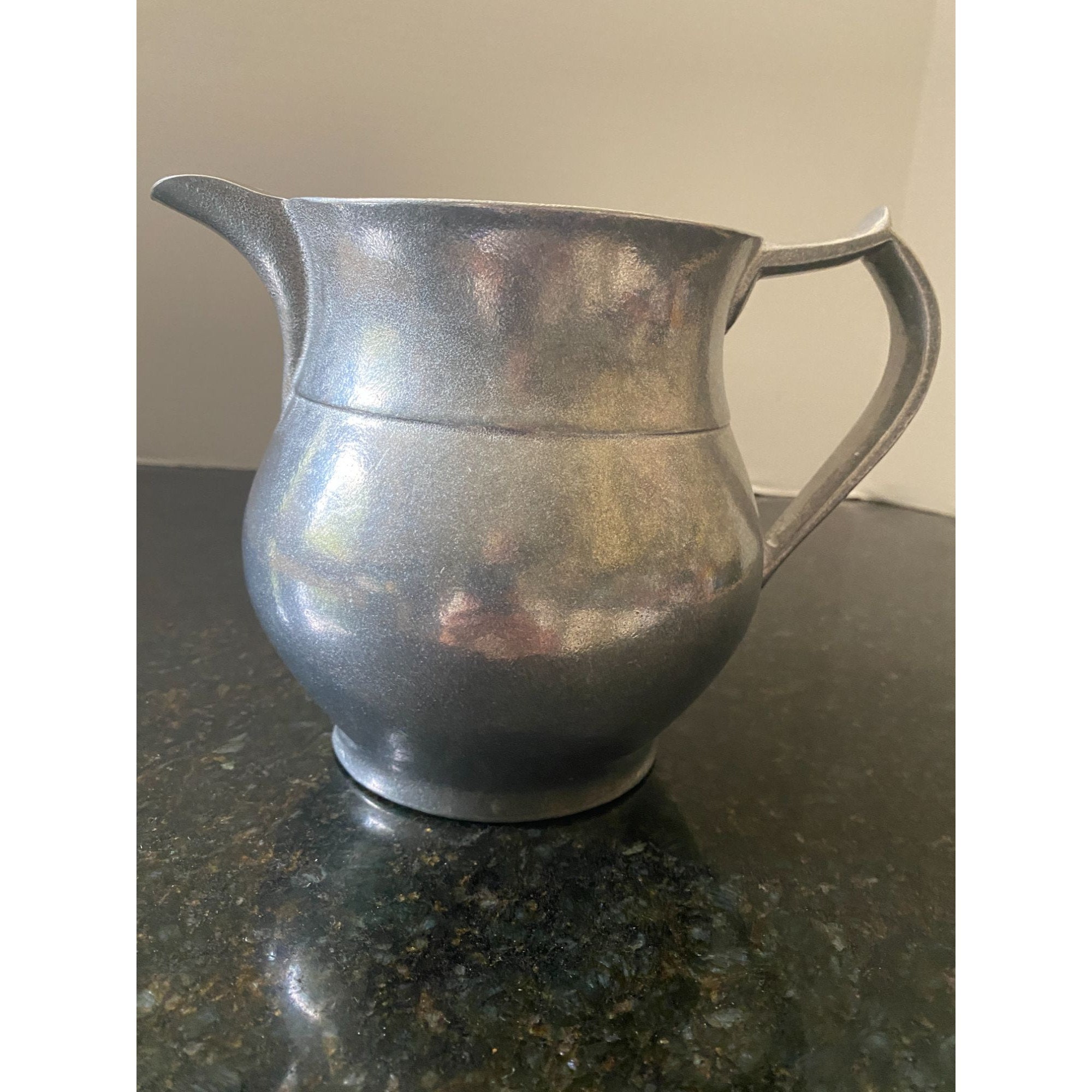 WILTON Pewterピューター 花リム サービングボウル USA製 Vintage Wilton Columbia Pa. Pewter Serving Bowl - Etsy