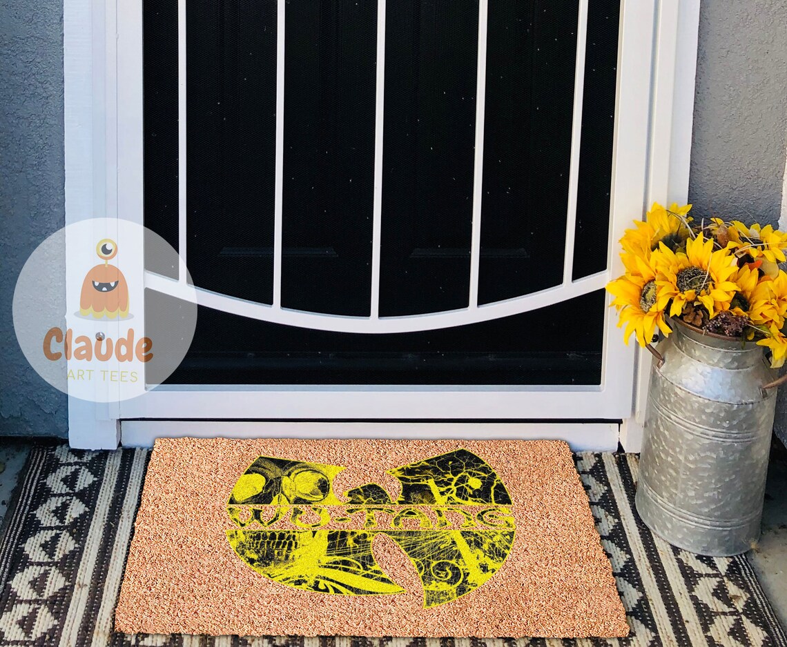 Watch Ya Step Kid doormat Wu Tang inspired doormat Custom Etsy