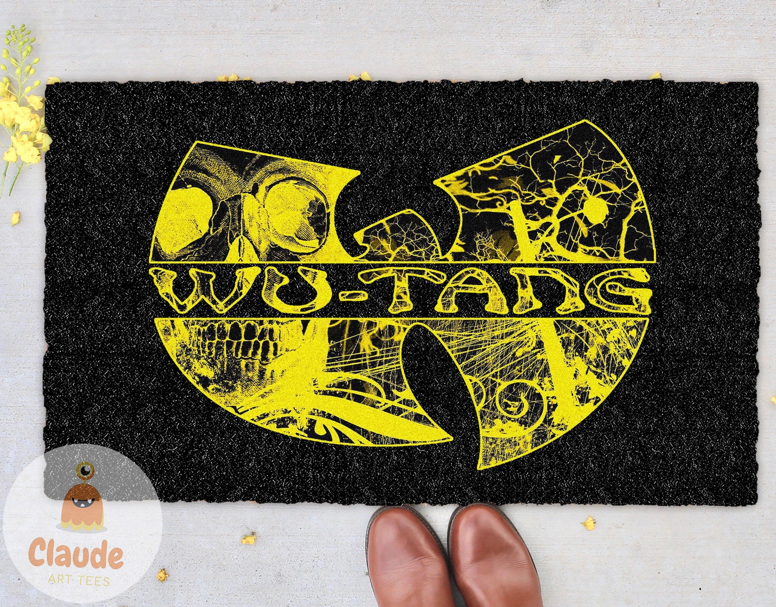 Watch Ya Step Kid doormat Wu Tang inspired doormat Custom Etsy