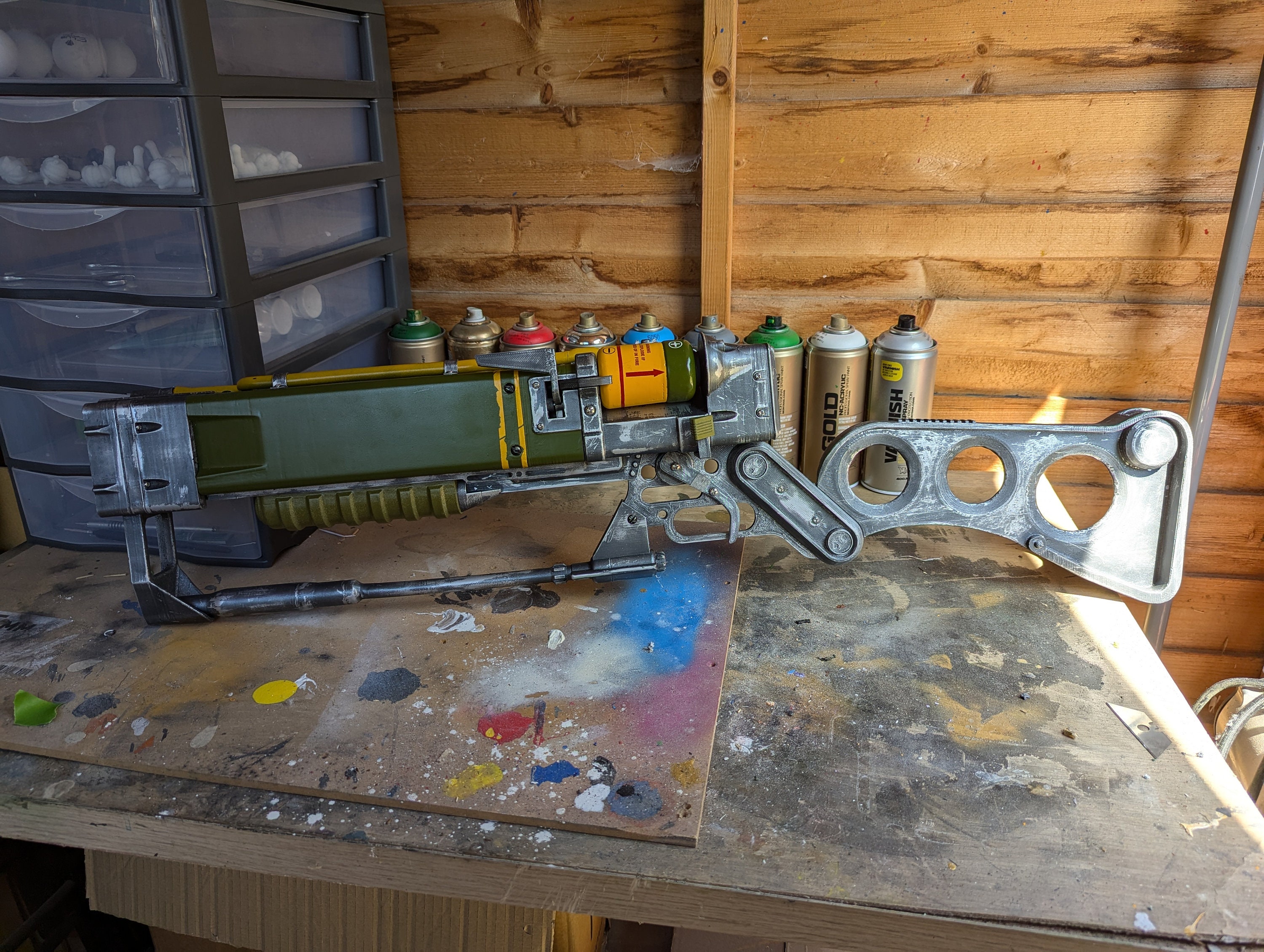 Fallout laser rifle - Etsy 日本