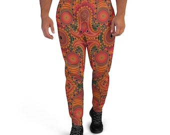 Paisley Jog, Paisley Men's Joggers, Paisley Print Pants, Multi Colored Jog Pants, Man Jog, Bandana Print Jog Pants