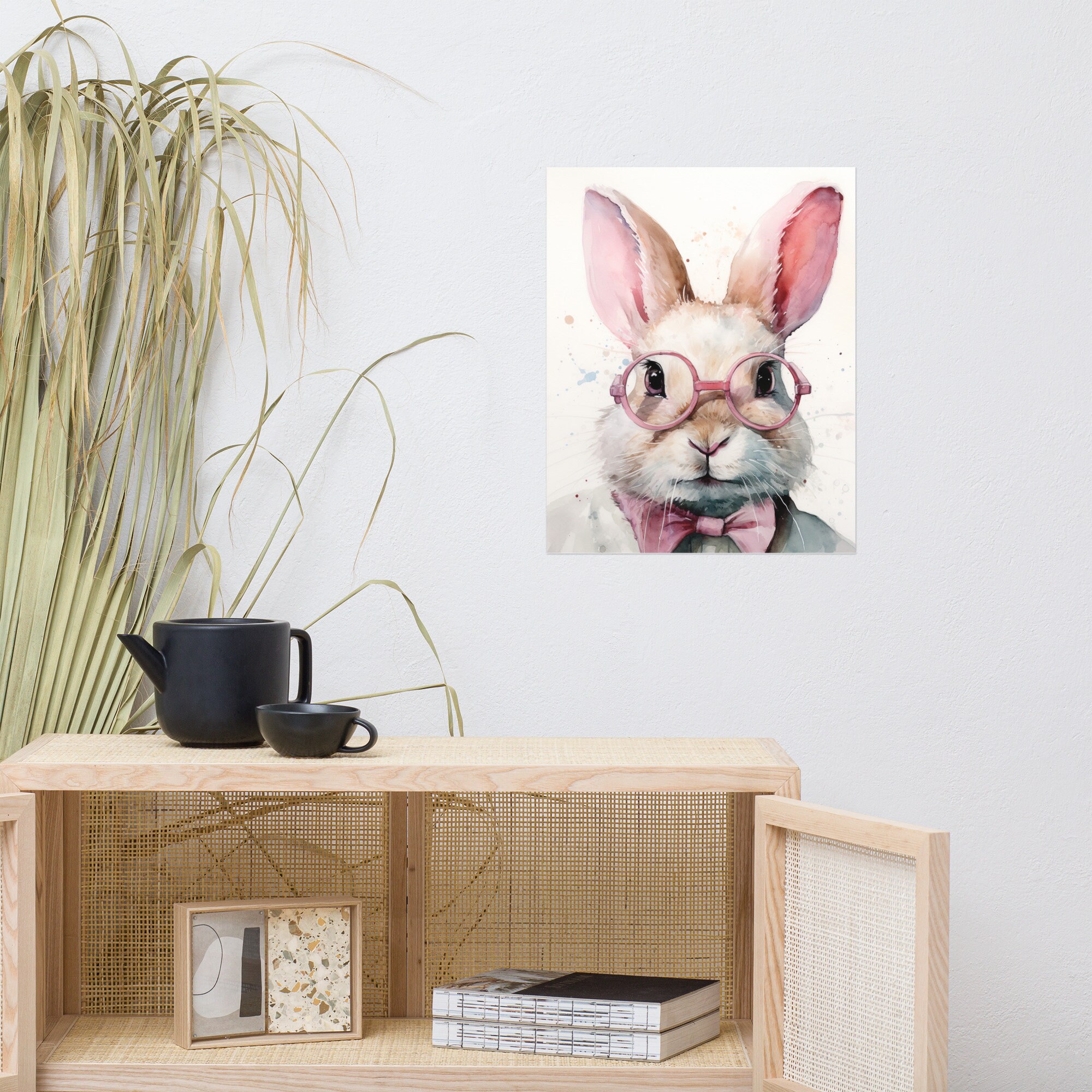 Adorable Mister Rabbit Wall Art Poster Only for Nursery - Etsy