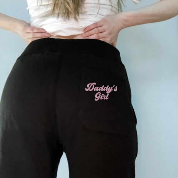 Daddy s Girl Sweatpants BDSM Womens Sweatpants Sexy Joggers Kinky Clothes Ddlg Gift Submissive Clothing Fetish Gift Daddy Dom Etsy Ireland