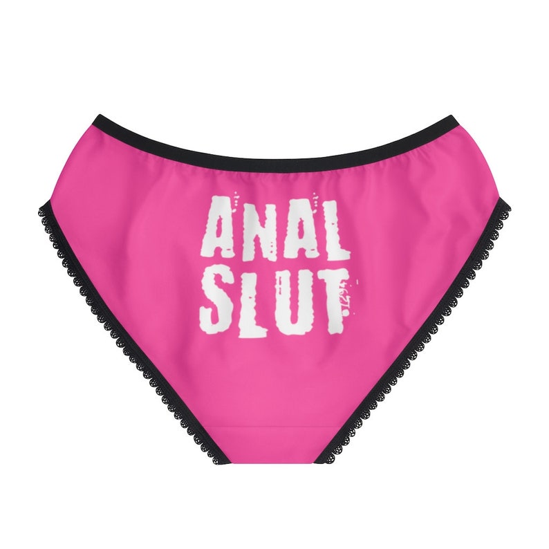 Anal Slut Panties Anal Panties Ddlg Clothing Bdsm Abdl Etsy