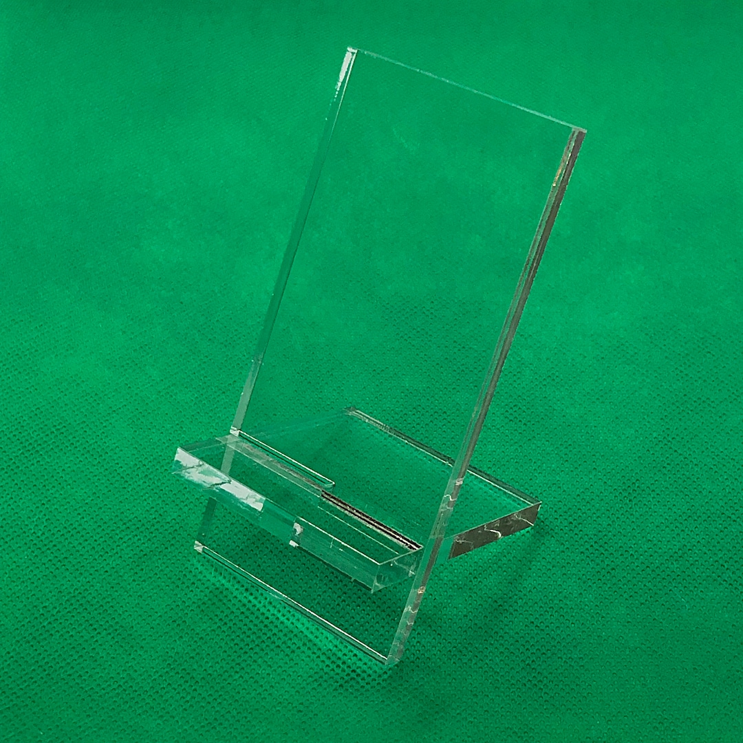 Acrylic Card Display Stand Etsy