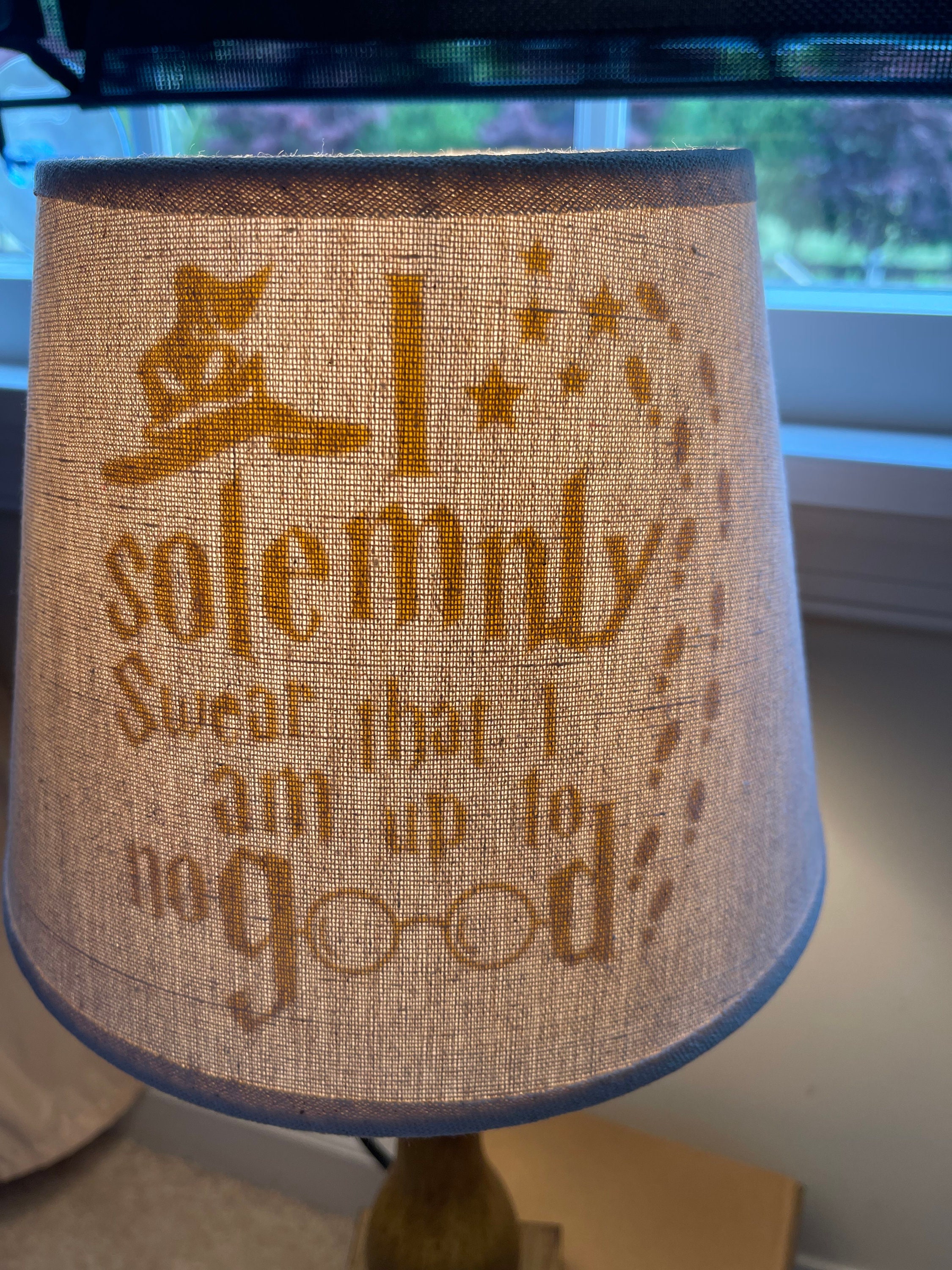 Harry Potter Lamp Shade only Etsy