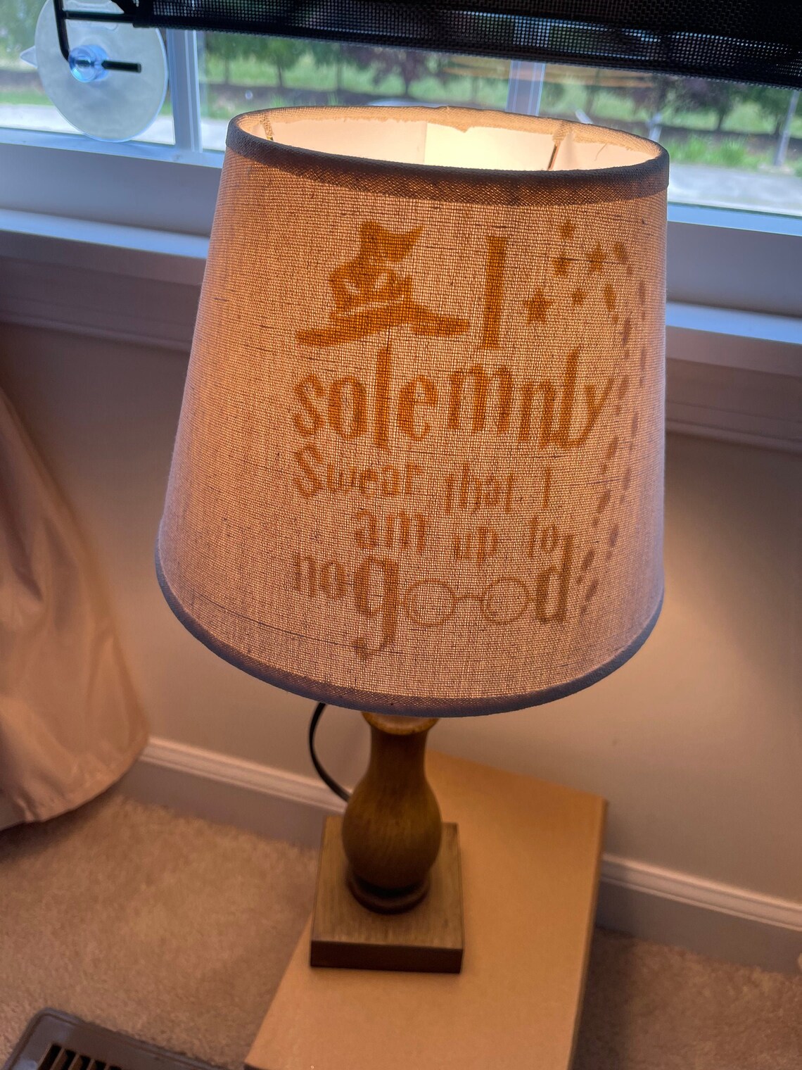 Harry Potter Lamp Shade only Etsy