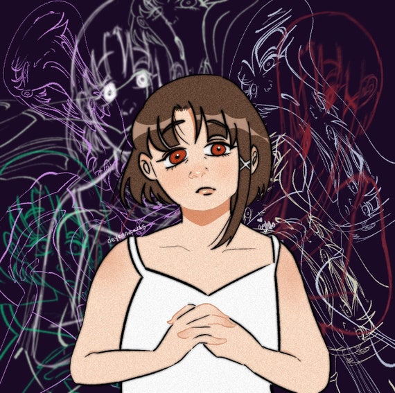 Serial Experiments Lain Art Print - Etsy