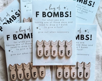 F Bomb, Fuck, Gag Gift, Funny Gift, Fucks to Give, Last Fuck, Fuck Bomb, White Elephant Gift, Secret Santa Gift,Gag Gift Exchange, Birthday