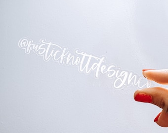 Acrylic Watermark,Laser Cut Name, Business Watermark, Logo Engraved Watermark, Physical Watermark for Small Business, Personalized Watermark