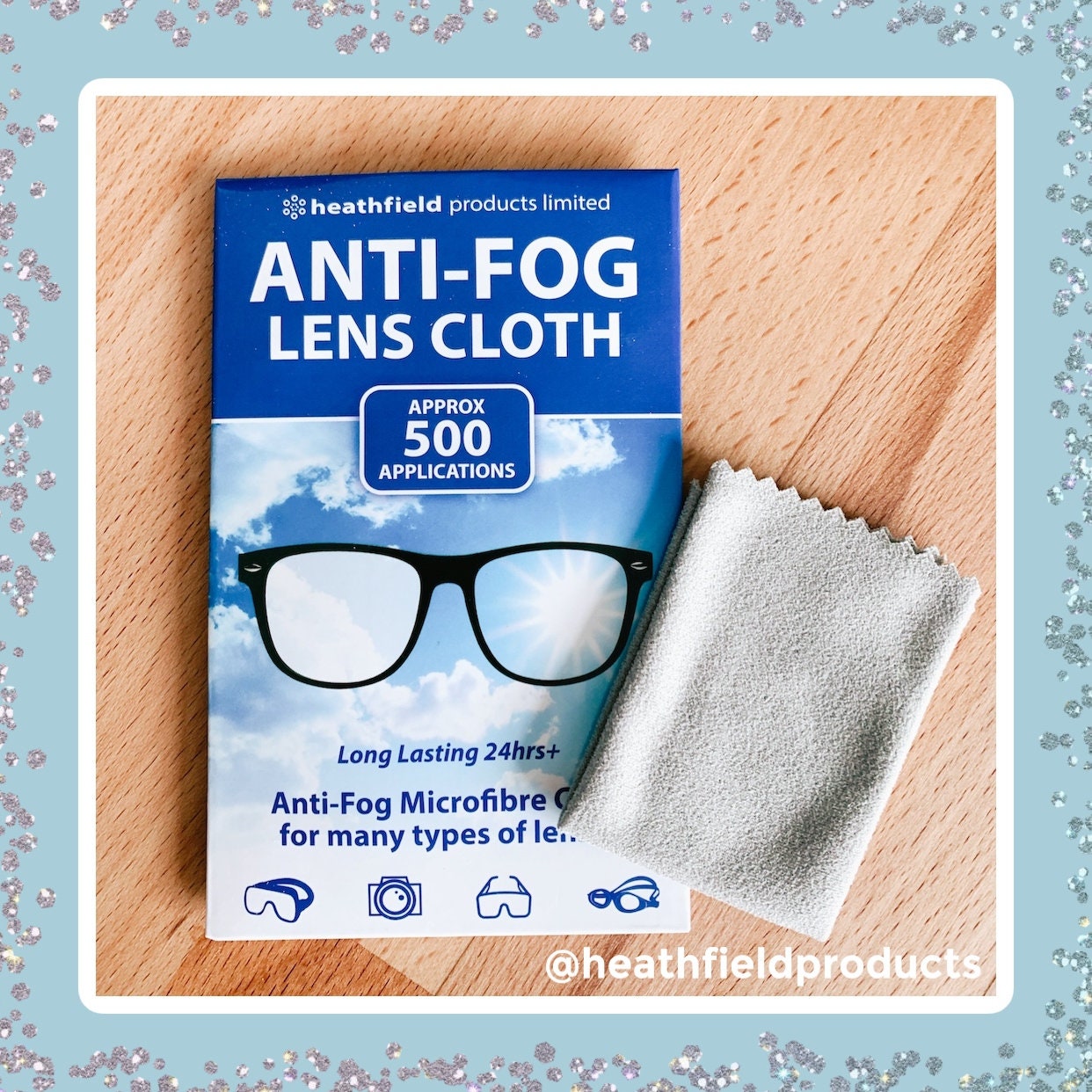 Tissu anti-buée réutilisable pour lunettes, protège les lunettes de la buée  toute la journée -  Canada