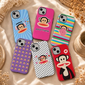 Paul Frank Monkey Phone Case – MagSafe, Card Holder, Protective Graphic Accessory
