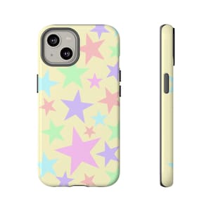 Pastel Star Phone Case | Tough Cases for Trendy Protection, Unique Gift for Friends, Birthday, Celebrations