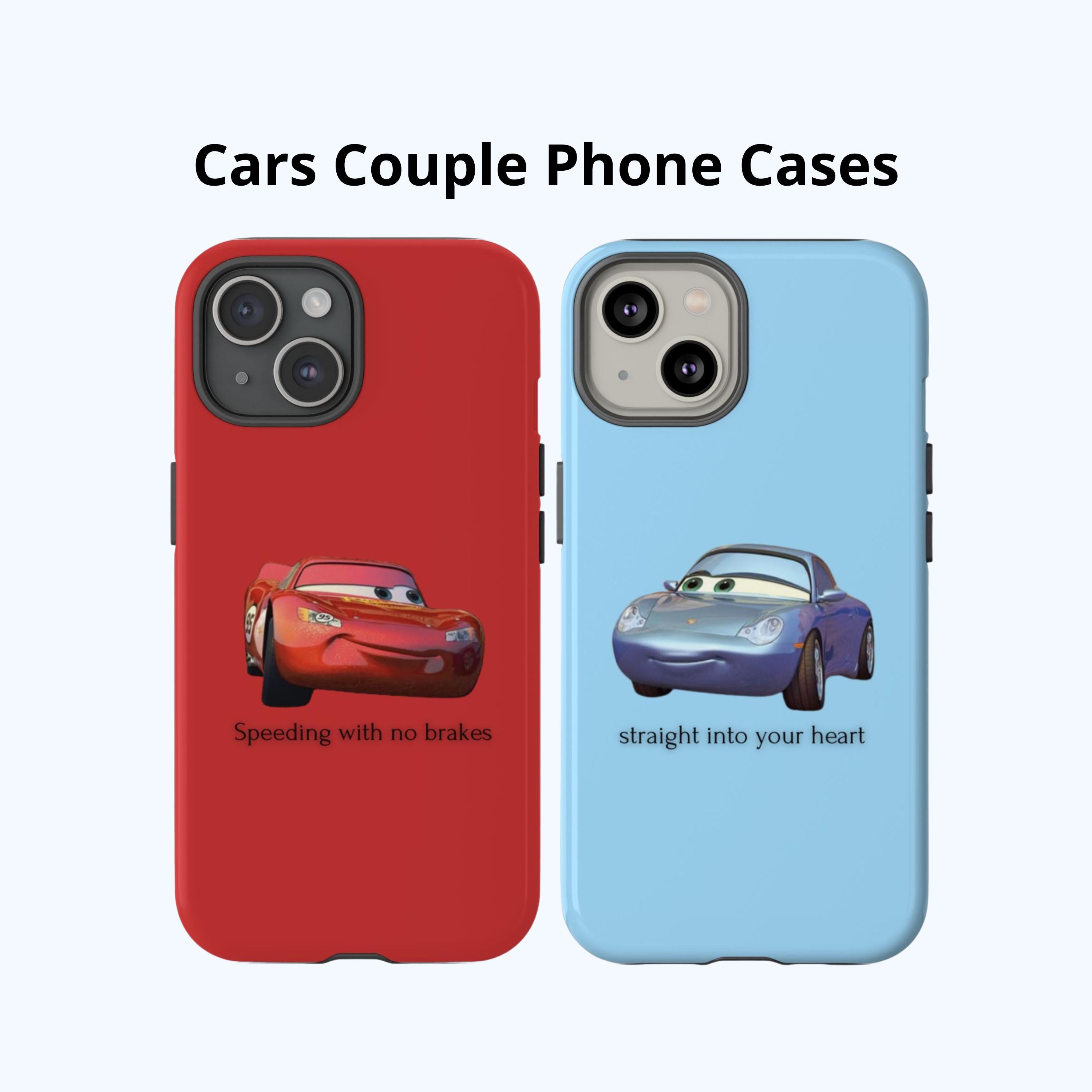Cars Couple Phone Cases Lightning Mcqueen Sally Protective Shell - Etsy Cars Couple Phone Cases Lightning Mcqueen Sally Protective Shell - Etsy