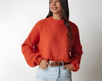 Blood orange sweater new arrivals