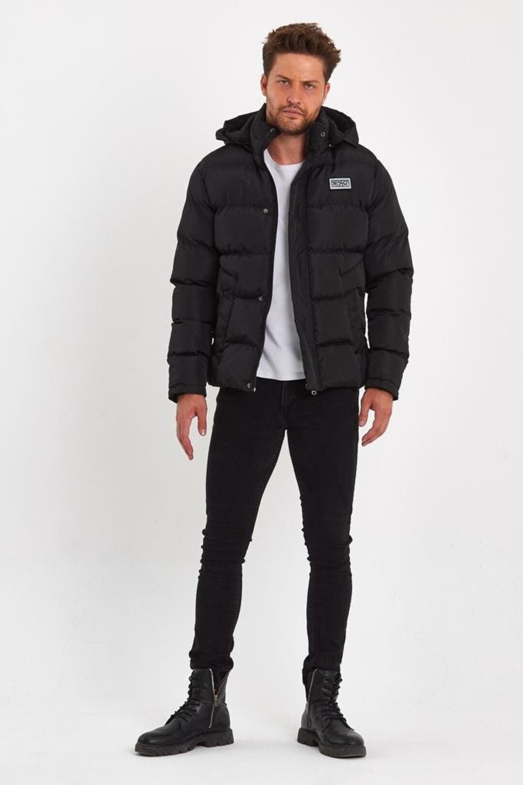 Black Coat, Coat Puffer, Coat Men, Winter Coat, Boho Coat, Warm Coat