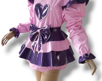 Custom Sissy Dresses Or Adult Baby Rompers PVC