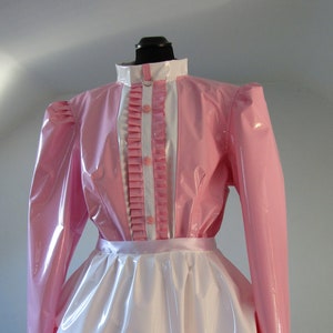 PVC SISSY DRESS Lockable Sissy Maids Dress