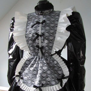 Sissy Maid Dress PVC & Lace